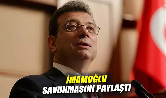 İmamoğlu’ndan Dikkat Çeken Mesaj: Sorumluluğumuz!