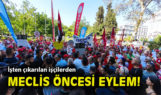 İzmir’de İşten Çıkarılan İşçilerden Protesto Eylemi