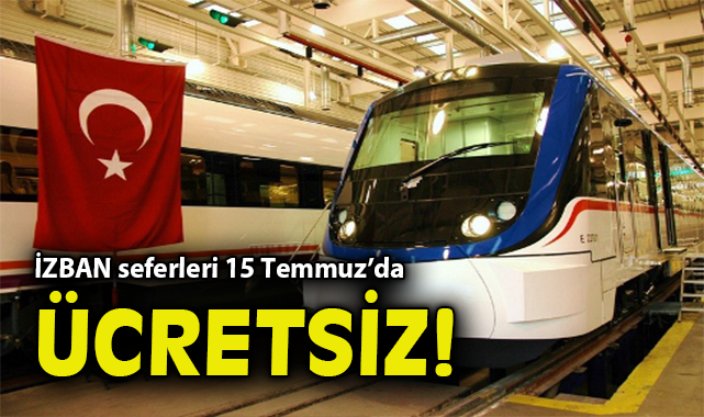15 Temmuz’da Ulaşım Ücretsiz Olacak!