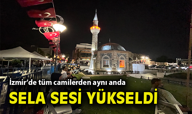 İzmir’de 15 Temmuz Anma Etkinliği Coşkuyla Kutlandı