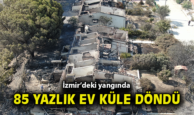 Menderes’te Orman Yangını: 85 Hane Kayıp!