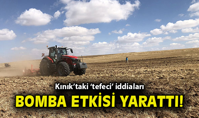 Tefecilerin Ağında Çiftçiler, Mafya İddiası!