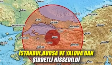 Bursa’da Art Arda İki Deprem! Panik Hakim!