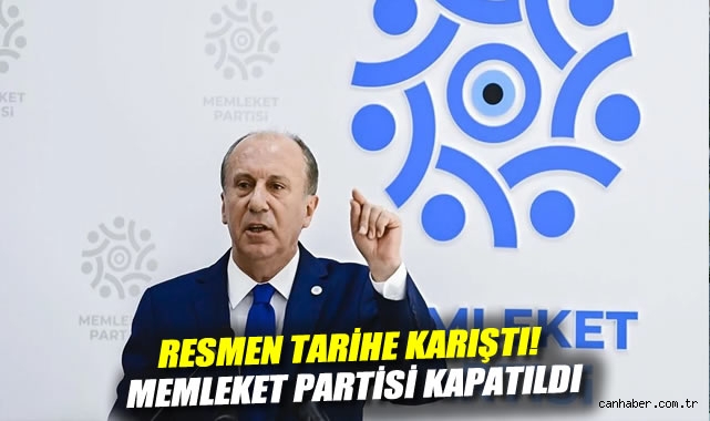 Memleket Partisi, Olağanüstü Kurultayda Kapatıldı