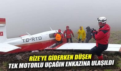 Uçak Kazasında Pilot Hayatını Kaybetti, Yolcu Kurtarıldı