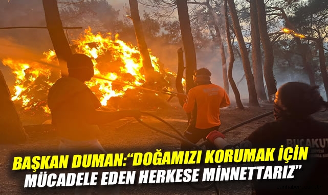 İzmir’deki Orman Yangını Kontrol Altına Alındı!