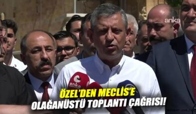 CHP Meclis’i Olağanüstü Toplantıya Çağıracak!