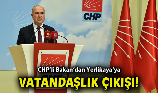 CHP’li Bakan Yerlikaya’ya Kritik Sorular Yöneltti