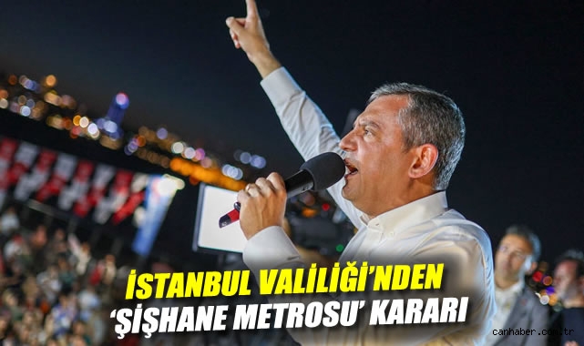 Beyoğlu’nda CHP Mitingi ve Metro Düzenlemesi