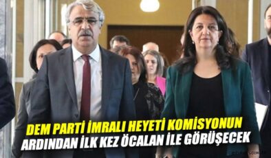 Öcalan ile İlk Görüşme İçin İmralı Heyeti Hazır!