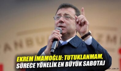 İmamoğlu’ndan Erdoğan’a Sert Suçlamalar Geldi!