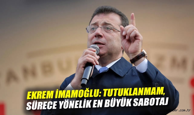 İmamoğlu’ndan Erdoğan’a Sert Suçlamalar Geldi!