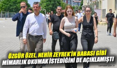 Nehir Zeyrek, Babasının İzinden Gitmekte!