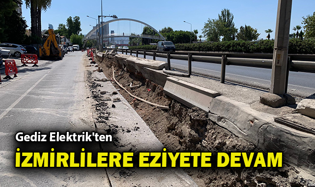 İzmir’de Gediz Elektrik’e Tepki: Kazılar Çileden Çıkardı
