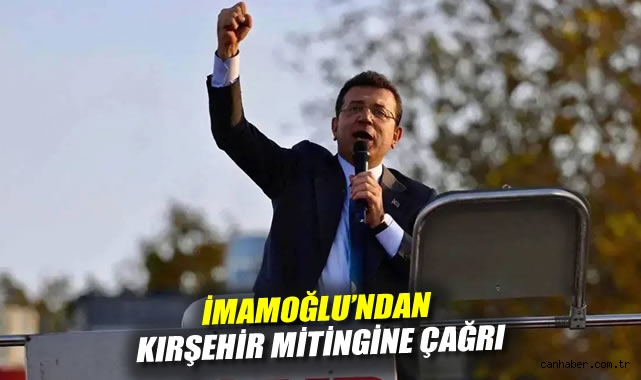 Kırşehir’de umut dolu miting yarın düzenleniyor!