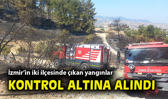 İzmir’de Orman Yangınları 21 Saatte Kontrol Altında!