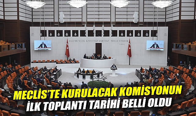 TBMM’de Silah Bırakma Komisyonu İlk Toplantısını Yapacak
