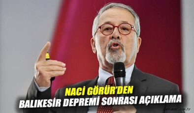 Prof. Naci Görür: Deprem Dirençli Kentler Şart!