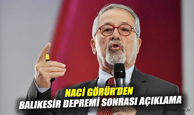 Prof. Naci Görür: Deprem Dirençli Kentler Şart!
