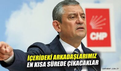 Özgür Özel: İmamoğlu’nu Cumhurbaşkanı Yapacağız!