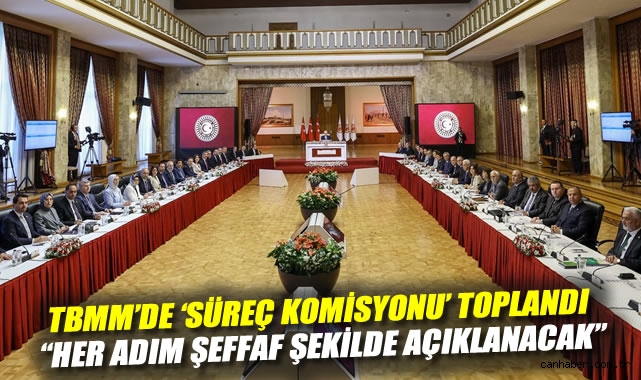 TBMM’de Terörsüz Türkiye İçin Tarihi Komisyon Toplandı