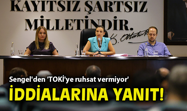 Başkan Sengel: TOKİ Ruhsat İddiaları Asılsız