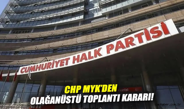 CHP’de Olağanüstü Toplantı: İstanbul İdaresi Tartışmalı!