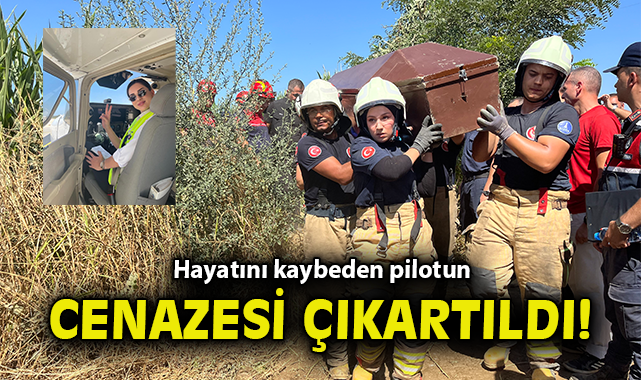 Eğitim Uçağı Mısır Tarlasına Düştü: Pilot Kaybettik!