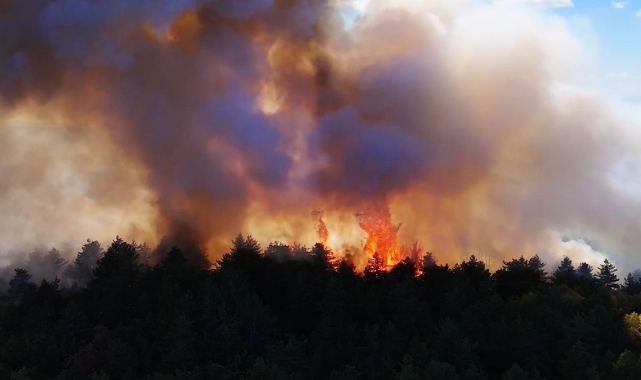 Saraycık’ta Yangın, Çatalçam’a Sıçradı!