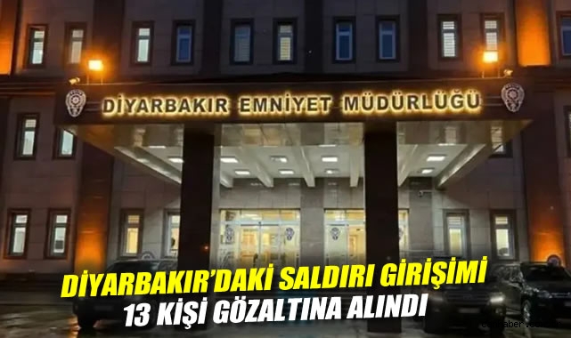 Diyarbakır’da El Yapımı Patlayıcı Saldırısına Gözaltı!