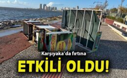 İzmir’de Şiddetli Yağış ve Rüzgar Hayatı Olumsuz Etkiliyor