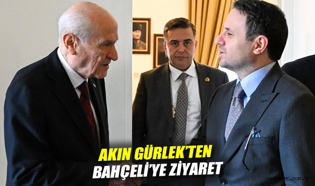 Bahçeli’yi ziyaret eden Bakan Gürlek’ten mesaj!