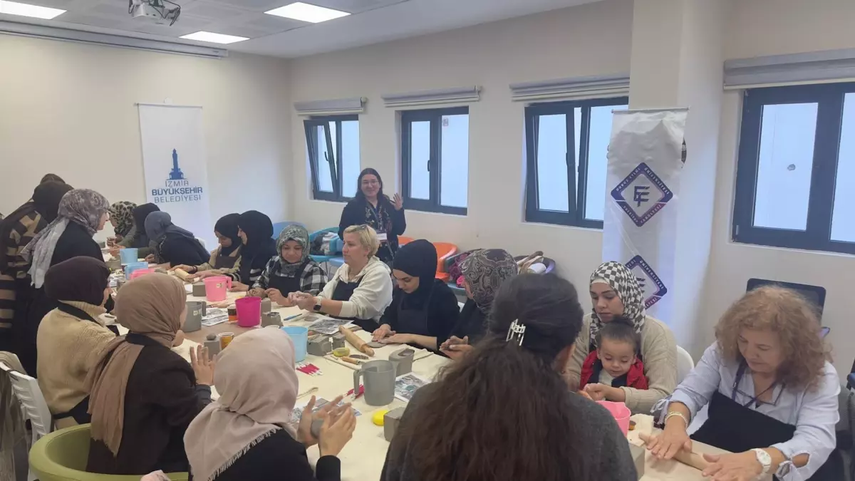 Yerli ve Sığınmacı Kadınlar Seramikle Buluştu!