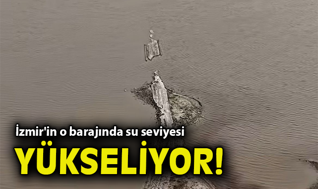 Alaçatı Barajı’nda Su Seviyesi Yükselişte!
