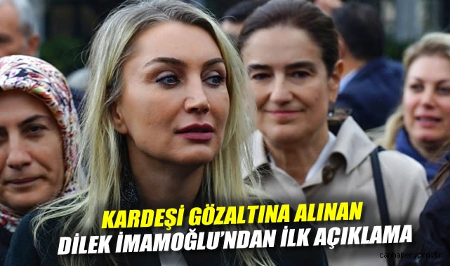 Dilek İmamoğlu’ndan Kardeşi İçin Sert Tepki!