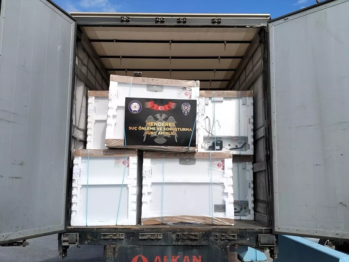 Çalıntı Beyaz Eşyalarla Yakalandılar!