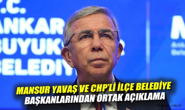 CHP’li Başkanlar, Yavaş İle Buluştu!