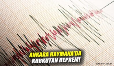 Ankara Haymana’da 3.9 Büyüklüğünde Deprem!