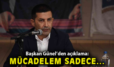 Ömer Günel: Haksızlıkla Mücadeleye Devam!