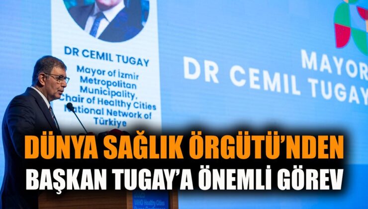 Cemil Tugay, Avrupa Sağlıklı Şehirler Komite’sine Seçildi!