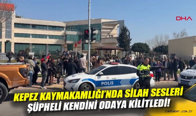 Antalya’da Hükümet Konağı’nda Silah Sesleri!