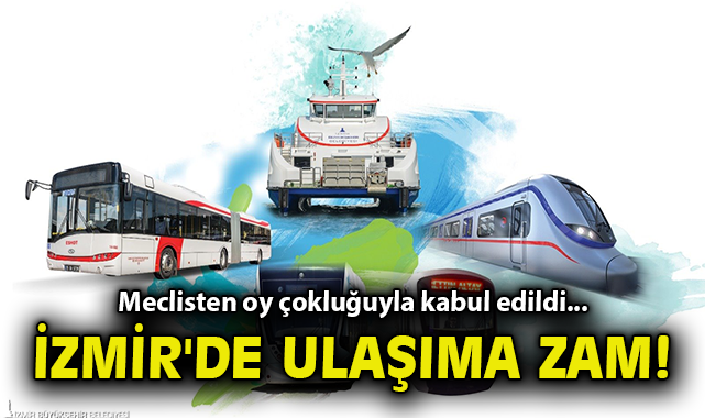 İzmir’de Ulaşıma Büyük Zam: Yeni Tarifeler Açıklandı!