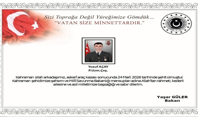 Doğubeyazıt’ta Askeri Araç Kazası: 1 Şehit