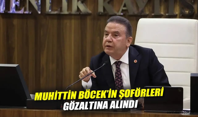 Büyükşehir Başkanının Şoförleri Gözaltına Alındı!