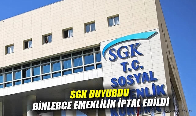 SGK: İddialar Gerçek Değil, 12 Bin Emeklilik İptal