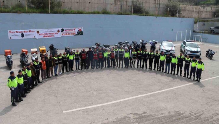 İzmir’de Motosiklet Sürücülerine Güvenlik Eğitimi