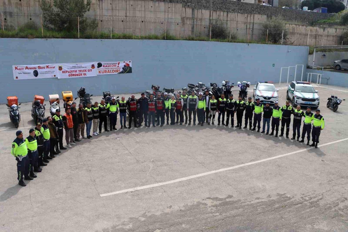 İzmir’de Motosiklet Sürücülerine Güvenlik Eğitimi