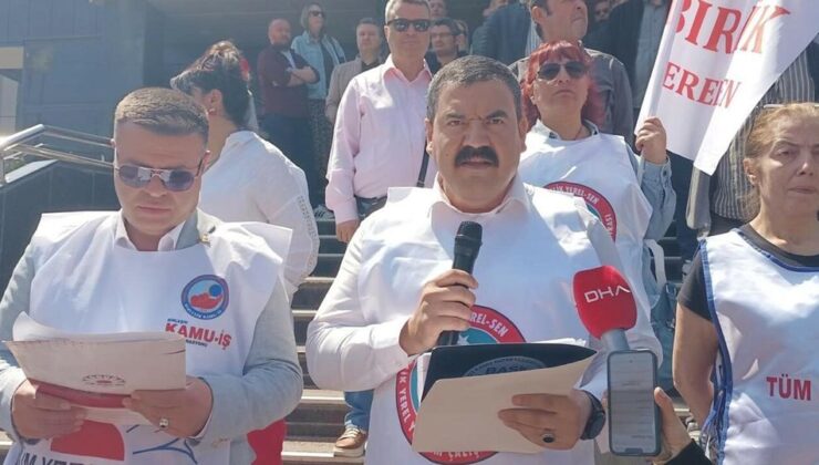 Buca’da Memurlar TİS Hakları İçin Eylemde!