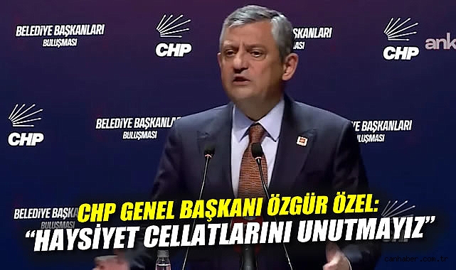 Özgür Özel: ‘Baskıya Asla Teslim Olmayacağız!’