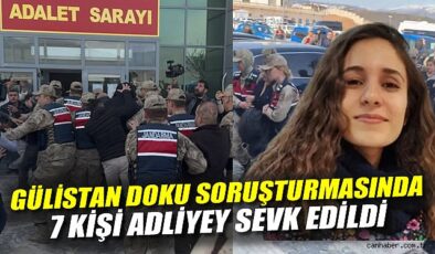 Gülistan Doku Soruşturmasında Gelişmeler: 7 Kişi